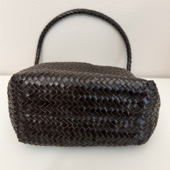 Madewell Dark Brown Woven Shoulder Bag - Picture 3 of 6